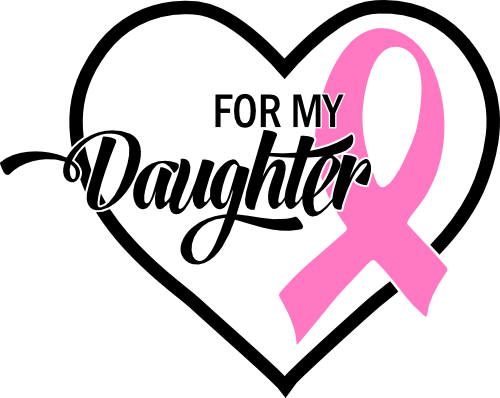 (s082-2-1B) For My Cancer Awareness Ribbon