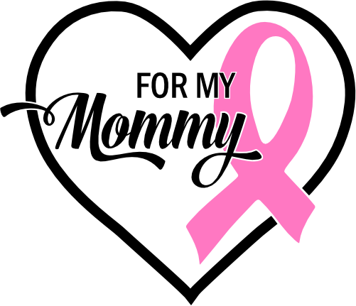(s082-2-1B) For My Cancer Awareness Ribbon