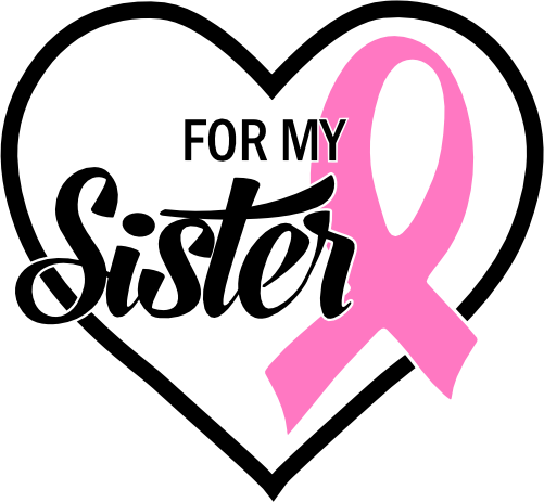 (s082-2-1B) For My Cancer Awareness Ribbon