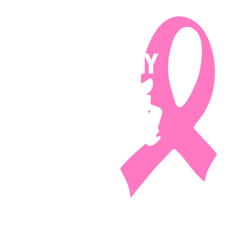 (s082-2-1B) For My Cancer Awareness Ribbon