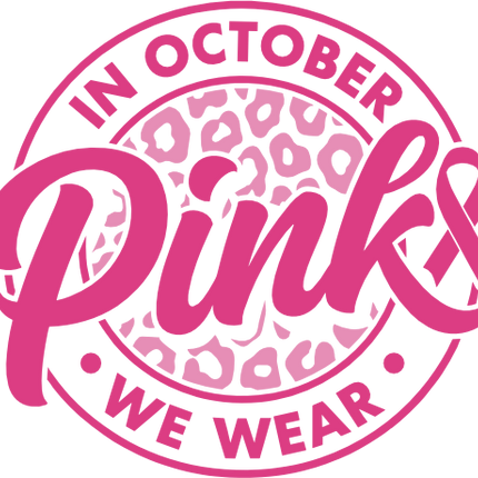(s083-3-1Y) In October We Wear Pink