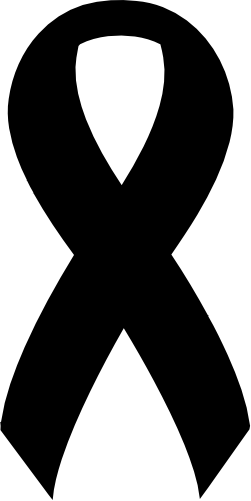 (s082-1-B) Cancer Awareness Ribbon