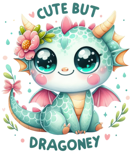 (s083-2-G) Cute But Dragony Baby Dragon