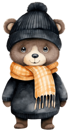 (s084-1A) Fall Bear