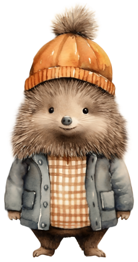 (s084-1F) Fall Porcupine