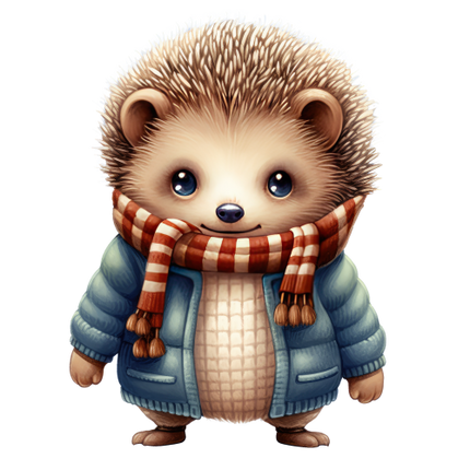 (s084-1-Q) Fall Hedgehog