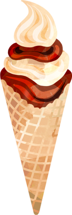 (s085-1-1) Ice Cream Cone