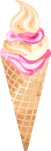 (s085-1-1) Ice Cream Cone