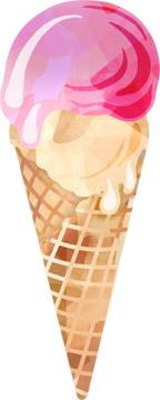 (s085-1-1) Ice Cream Cone