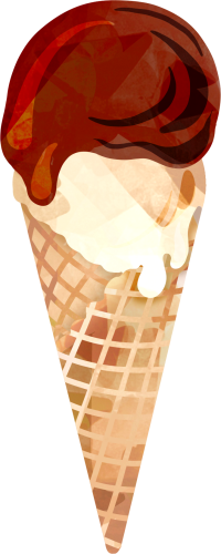 (s085-1-1) Ice Cream Cone
