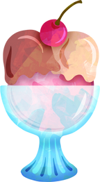 (s085-1-1) Ice Cream Sundae