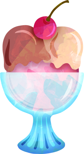 (s085-1-1) Ice Cream Sundae