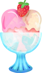 (s085-1-1) Ice Cream Sundae