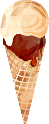 (s085-1-1) Ice Cream Cone