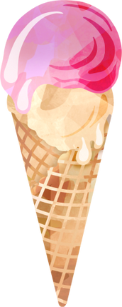 (s085-1-1) Ice Cream Cone