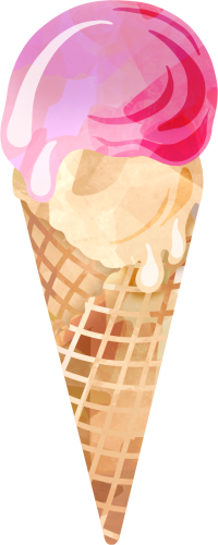 (s085-1-1) Ice Cream Cone