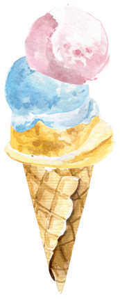(s085-1-1) Ice Cream Cone