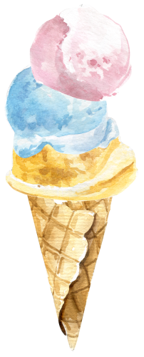 (s085-1-1) Ice Cream Cone