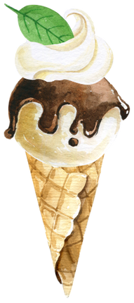 (s085-1-1) Ice Cream Cone
