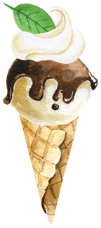 (s085-1-1) Ice Cream Cone