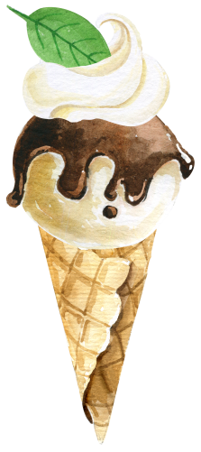 (s085-1-1) Ice Cream Cone
