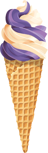 (s085-1-1) Ice Cream Waffle Cone