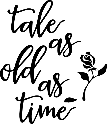 (086-E) Tale as Old as Time Rose