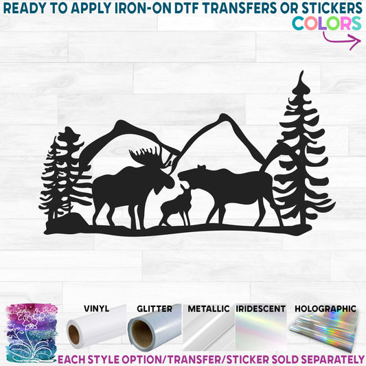 (s090-3-R) Wild Mountain Moose
