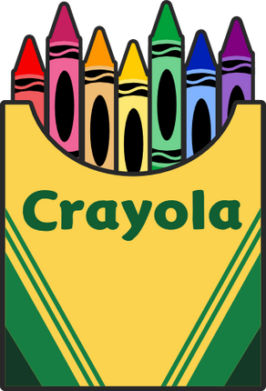 (s095-1U) Crayola Crayon Box