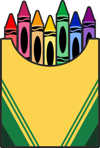 (s095-3C) Box of Crayons