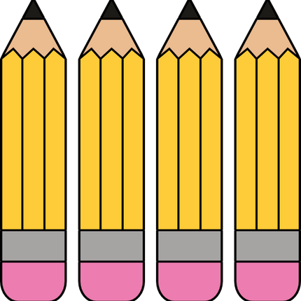 (s095-3A) #2 School Pencils
