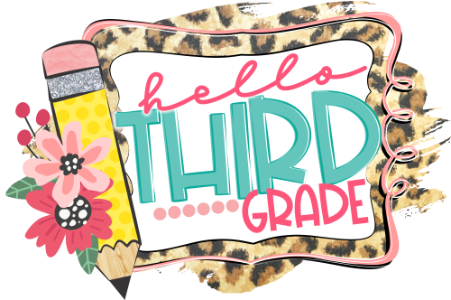 (s095-1R) Back to School First Day Hello
