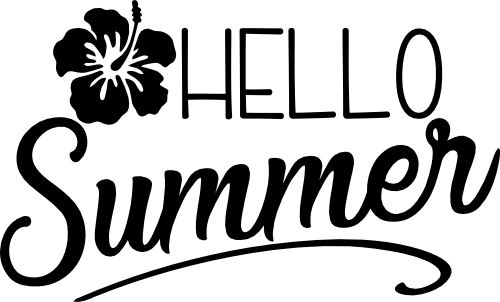 (096-01-E) Hello Summer with Hibiscus