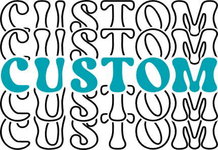 (097-04) More Stacked Custom Text