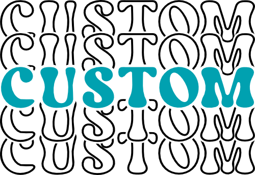 (097-04) More Stacked Custom Text