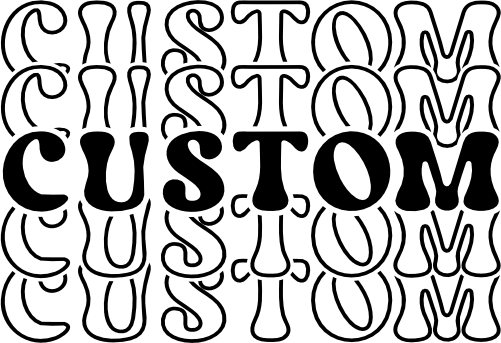 (097-04) More Stacked Custom Text