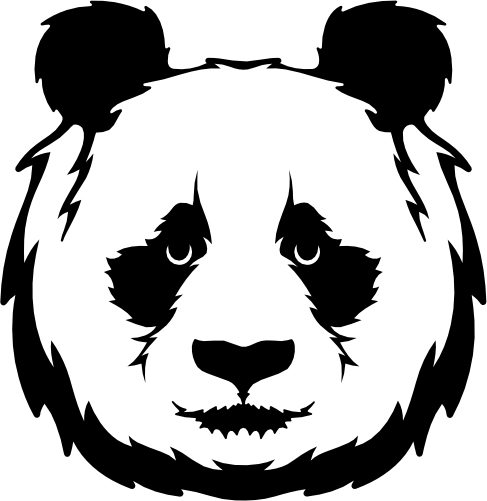 (s099-F) Panda Face