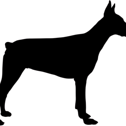 (009-01-3Q) Dog Silhouette