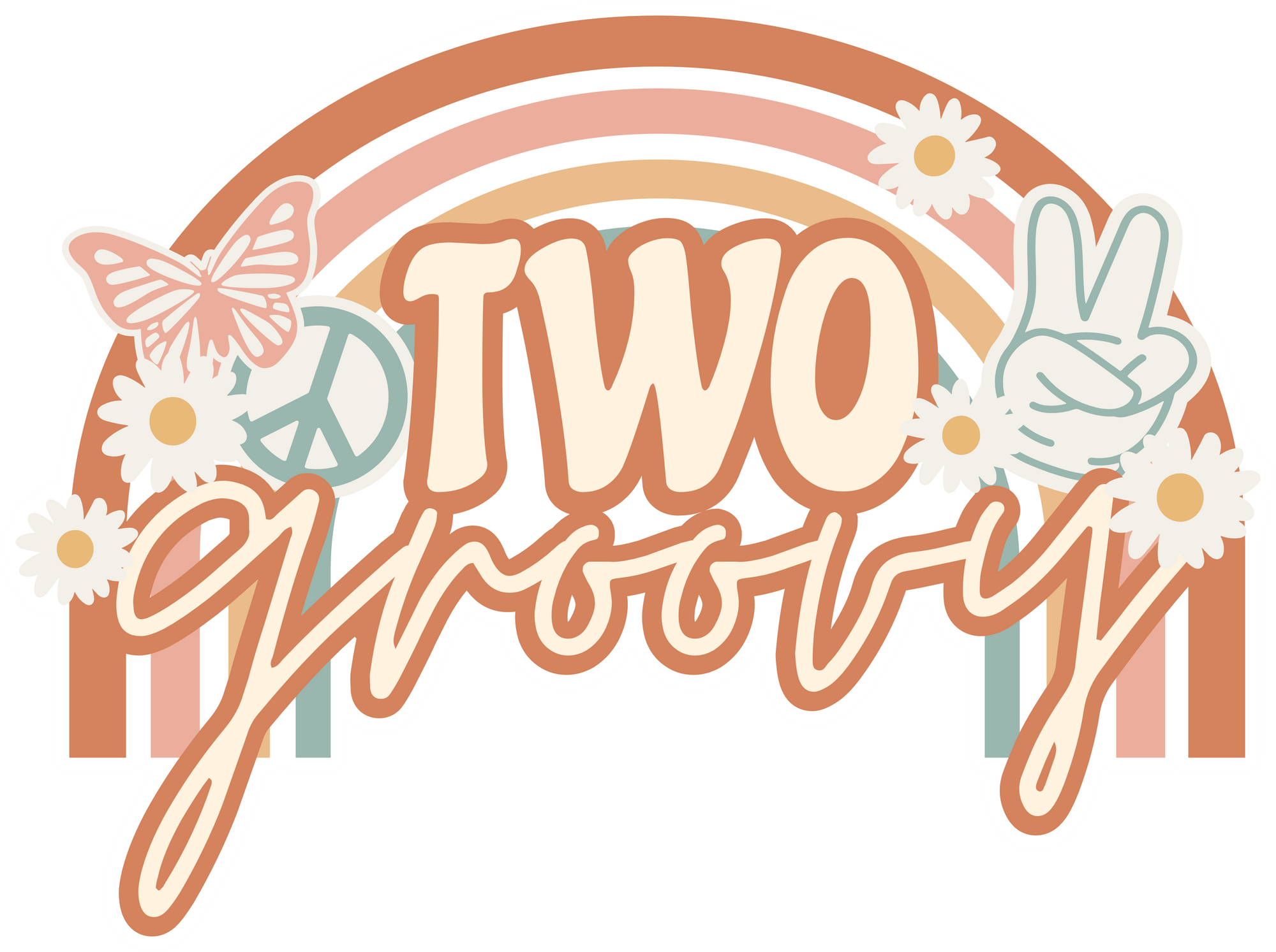 PPB-006 Two Groovy 9inch Glitter