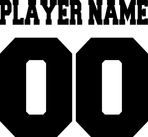 (cpn-1) Freshman Custom Player Name & Number