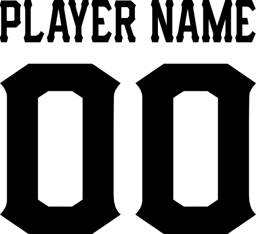 (cpn-1) IFC Hardball Custom Player Name & Number