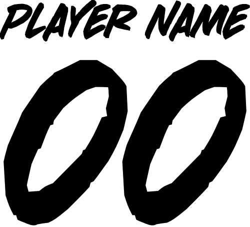 (cpn-1) LHF Fast Slant Custom Player Name & Number