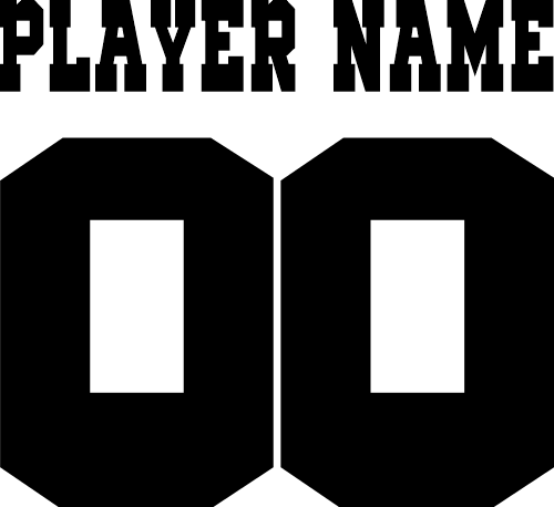 (cpn-1) Michigan Custom Player Name & Number