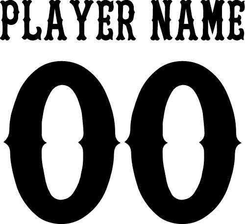 (cpn-1) Tiffany Custom Player Name & Number