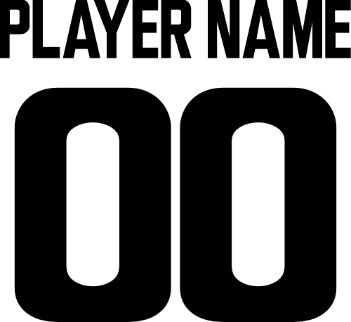 (cpn-1) Wagner Custom Player Name & Number