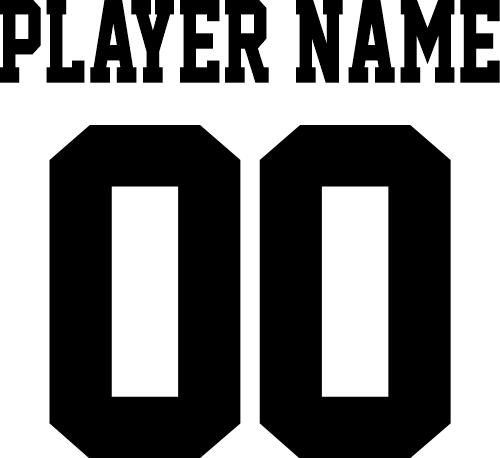 (cpn-1) Superstar Custom Player Name & Number