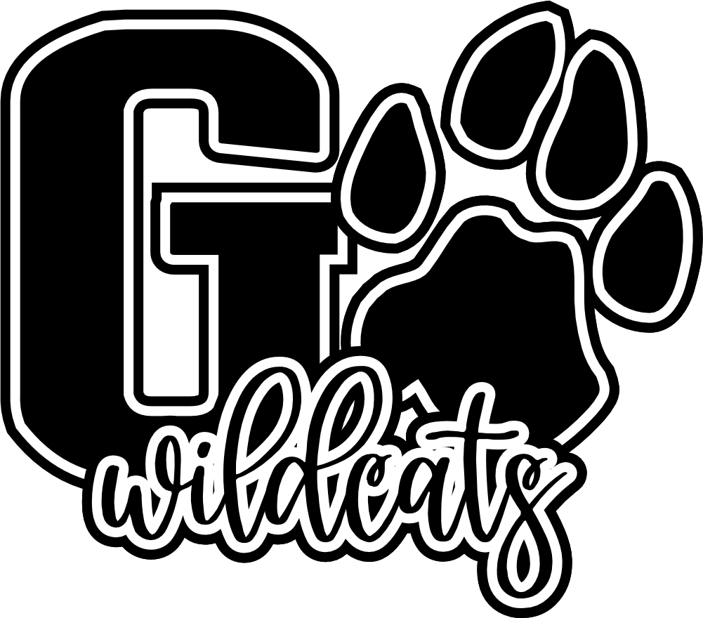 (s334-2A) Go Wildcats Team Name Leopard Print