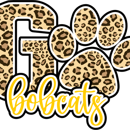 (334-02-B) Go Bobcats Team Name