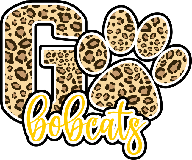 (334-02-B) Go Bobcats Team Name