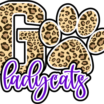 (334-02-B) Go Lady Cats Team Name